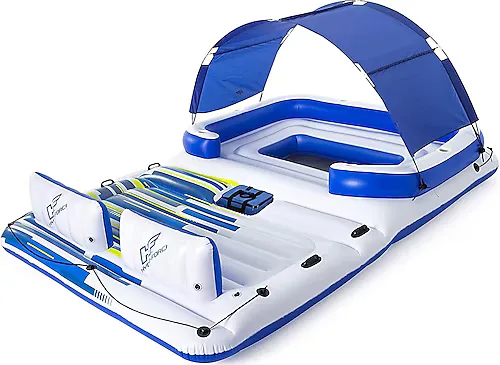 Bestway 43105 389x274 cm Lüx Gölgelikli Koltuklu Deniz Yatağı