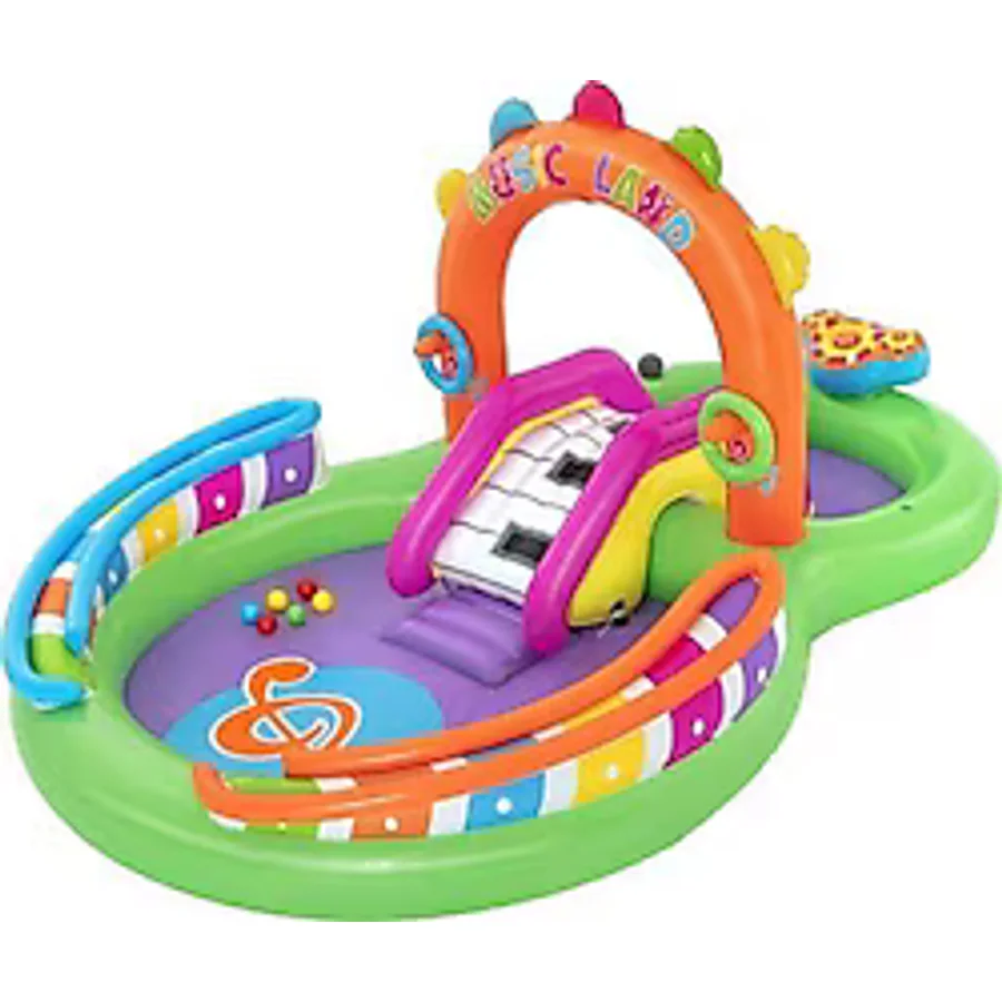 Bestway 53117 295x190x137 cm Lunapark Kaydıraklı Şişme Havuz