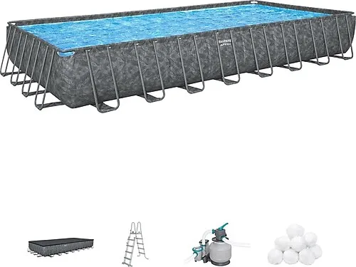 Bestway 561KJ 956X488X132 cm APX 365 Prefabrik Havuz Seti
