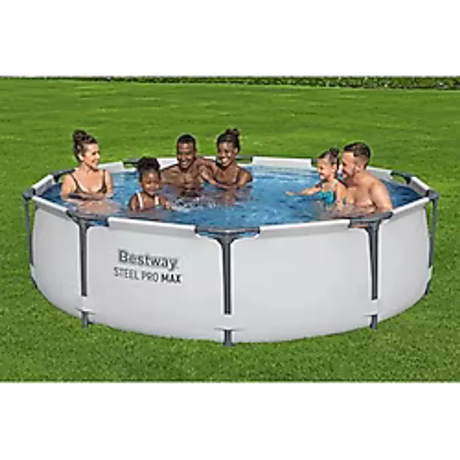 Bestway 56408 Steel Pro MaxTM Prefabrik Yer Üstü Çember Havuz 3,05 M X 76 Cm