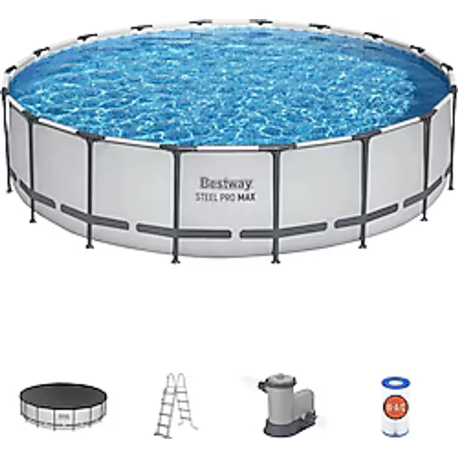 Bestway 56462 549x122 cm Steel Pro Max Prefabrik Havuz Seti