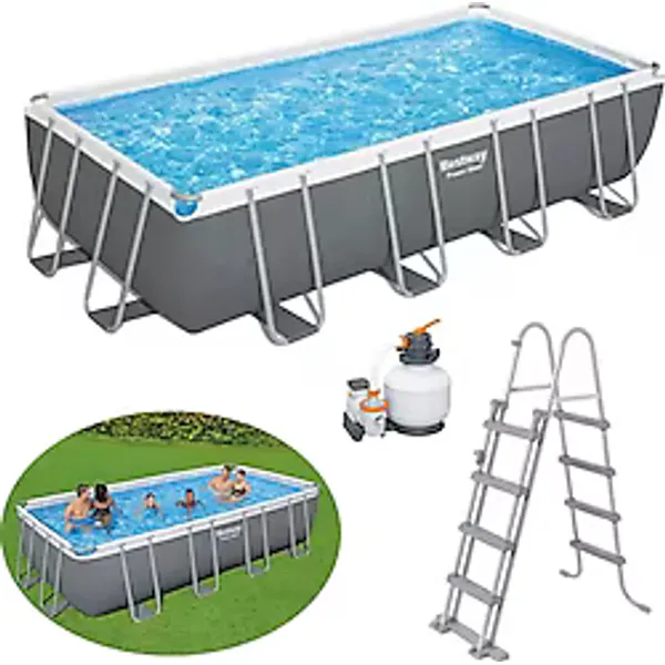 Bestway 56466 549x274x122 cm Büyük Prefabrik Havuz Seti