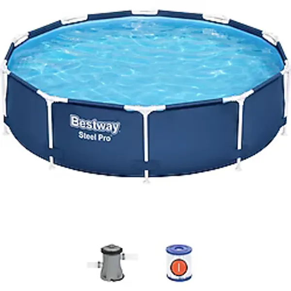 Bestway 56679 Steel ProTM Prefabrik Yerüstü Çember Havuz 3,05 m x 76 cm