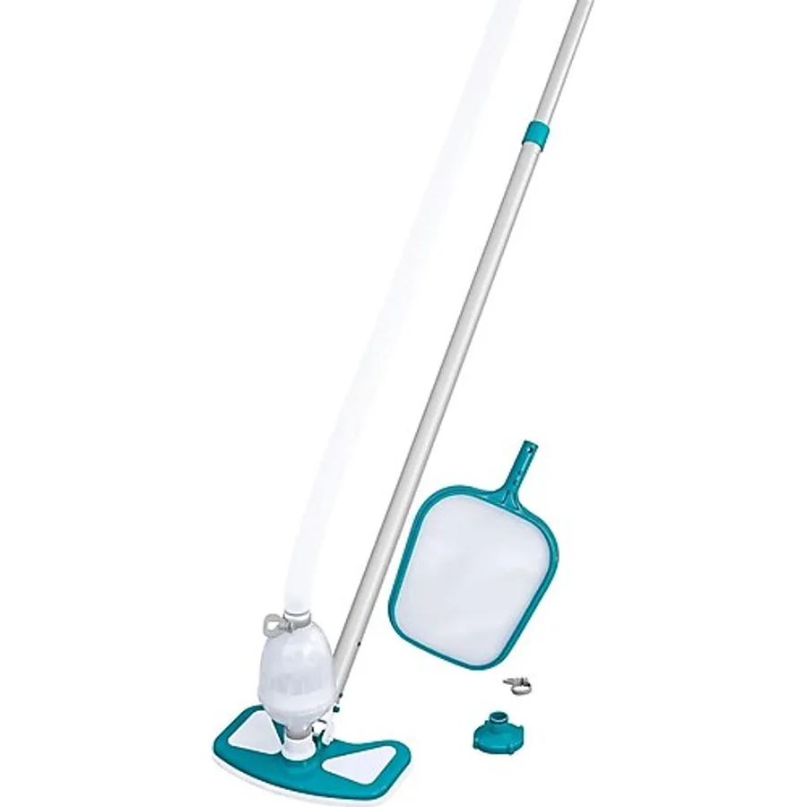 BESTWAY 58234 AquaClean Havuz Bakım Seti - Vakum ve Süzgeç ile Birlikte