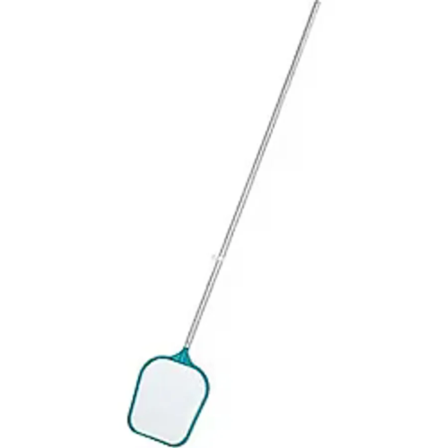 Bestway 58794 AquaclearTM Havuz Bakım Seti - Vakum, Süzgü Kepçe, Flatör, Test Şeritleri, Tamir Yamaları Beyaz