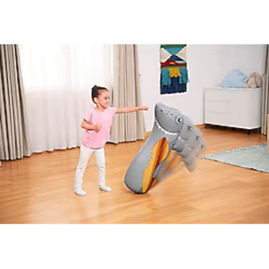 BESTWAY Bop Bags Timsah Desenli Hacıyatmaz 89 Cm Sulu Hacı Yatmaz