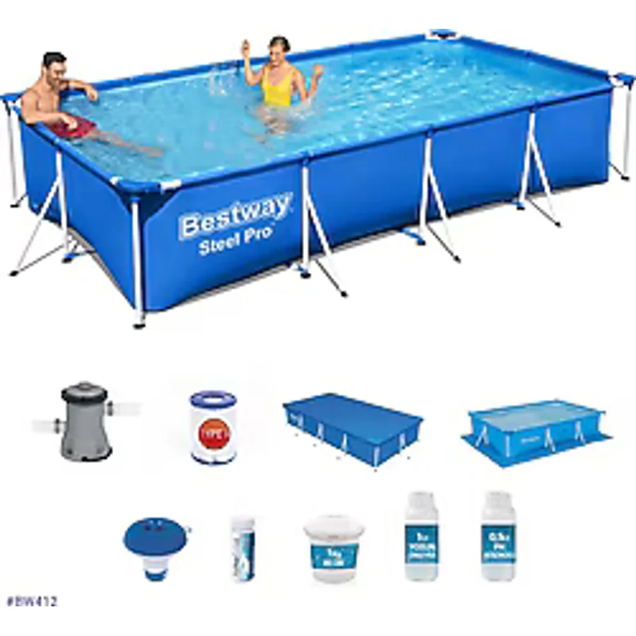 Bestway BW412 400x201x81 cm Prefabrik Havuz Seti