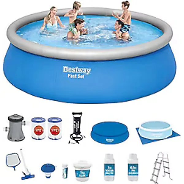 Bestway BW522 457x122 cm Büyük Şişme Havuz Seti