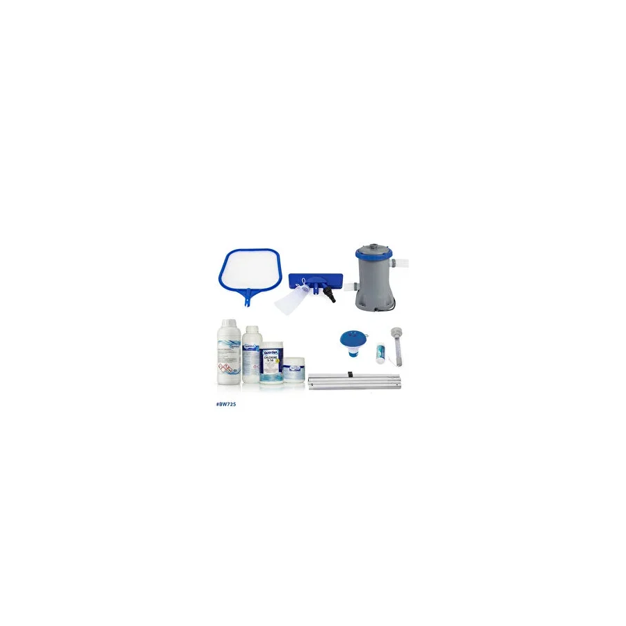 Bestway Full Havuz Temizlik Seti 58383 Bw725 Beyaz