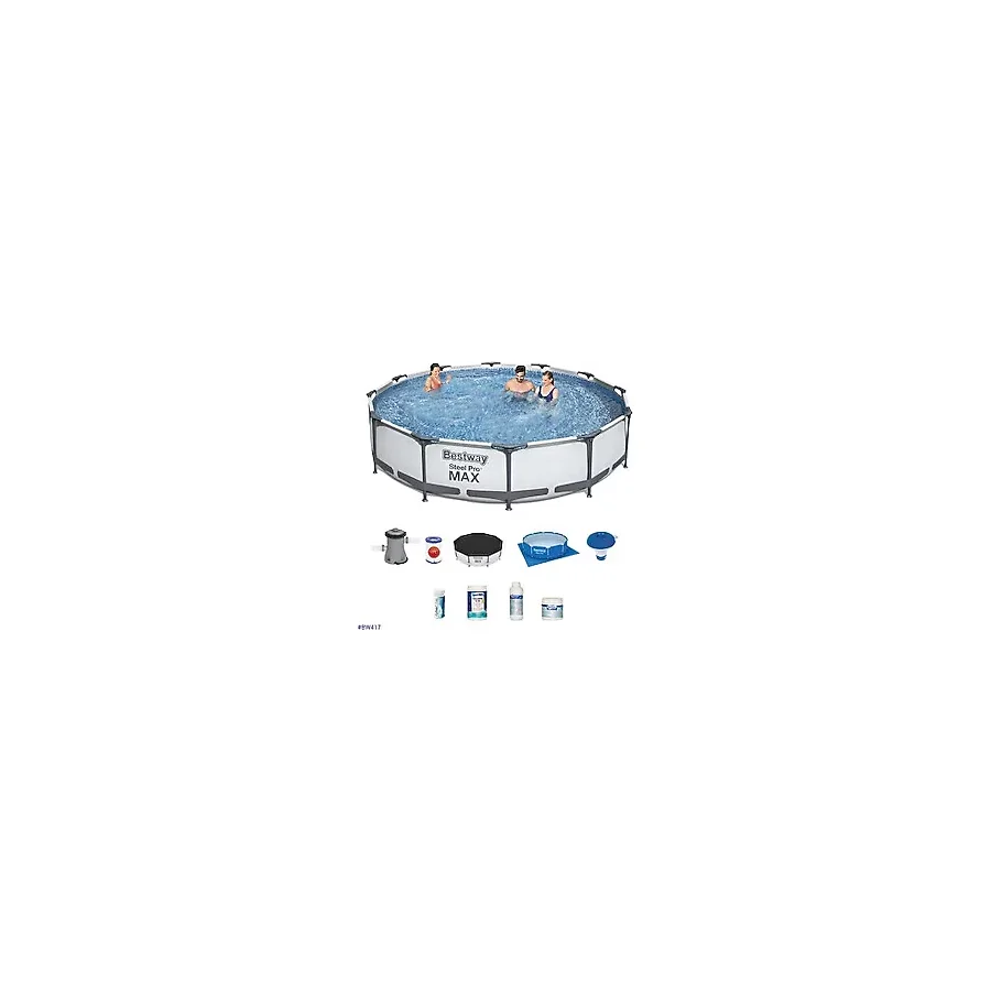 Bestway Prefabrik Havuz Seti Bw417 56416 Gri