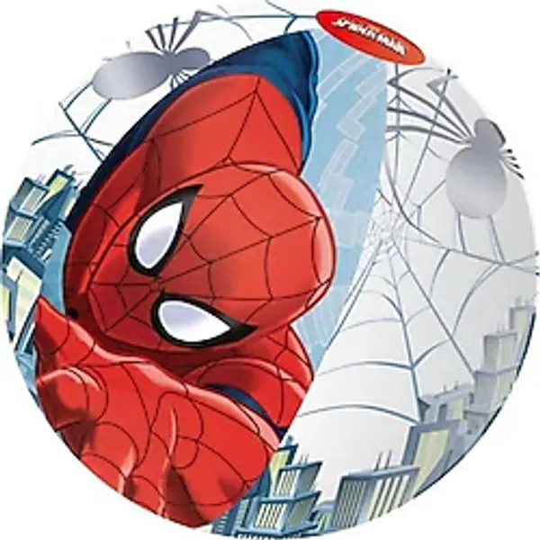 Bestway Spiderman Örümcek Adam Yüzme Seti Havuz Deniz Topu Lisanslı Kolluk-Simit / Kolluk Simit Top 3-6 Yaş - Kırmızı - Beyaz