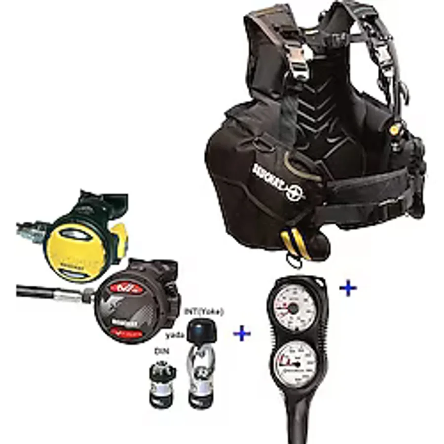 Beuchat Scuba Set Fırst, Regulator, Ahtapot, 1Dıve Bc, Konsol, Dın-Xl-Xxl