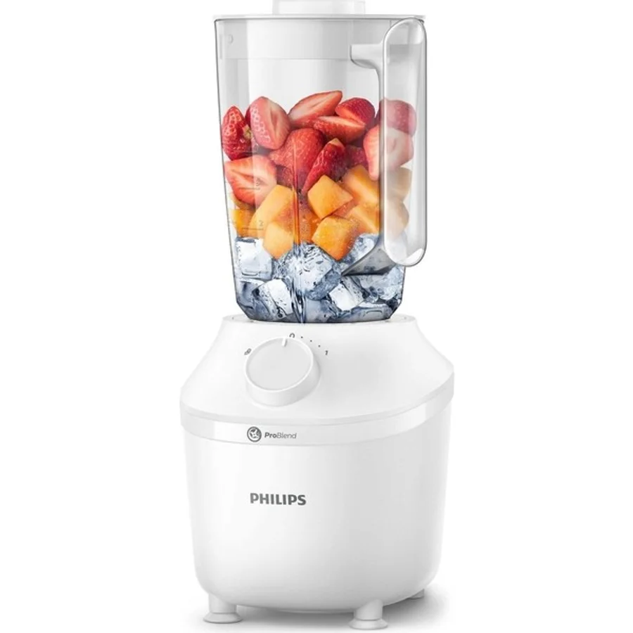 Beyaz 1l Smoothie Blender, 450W, Buz Kırma, Hafif ve Pratik Kullanım