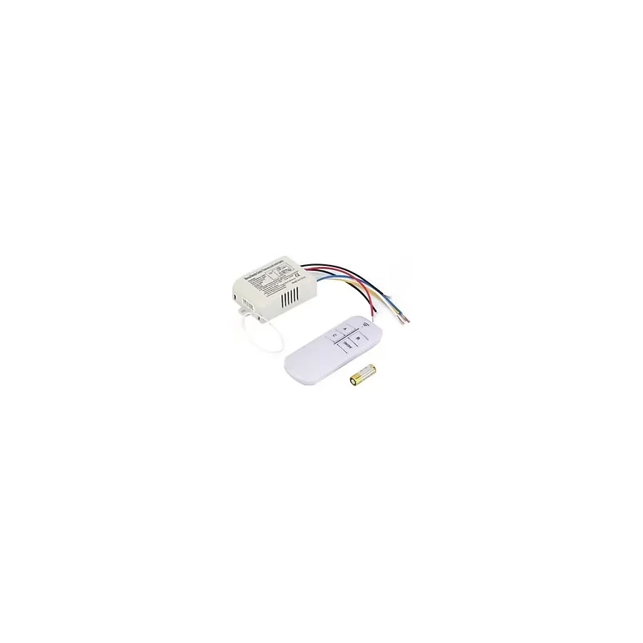 Beyaz 220V 3 Kanallı Avize Kumandası - Kolay Kontrol ve Kullanım - Ahşap - Beyaz - Seçenek 1