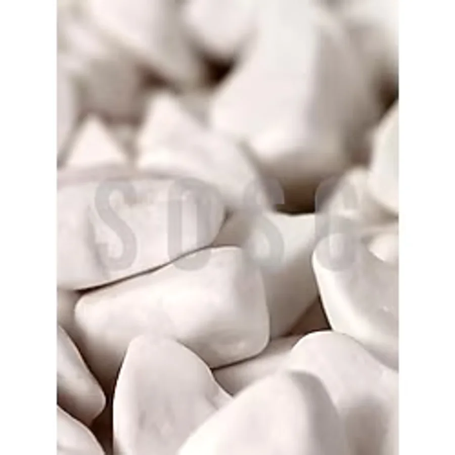 Beyaz Çakıl Taşı Dolomit taşı Bahçe süsü Akvaryum taşı Dere çakıl taşı 1-2 cm 1 Kg