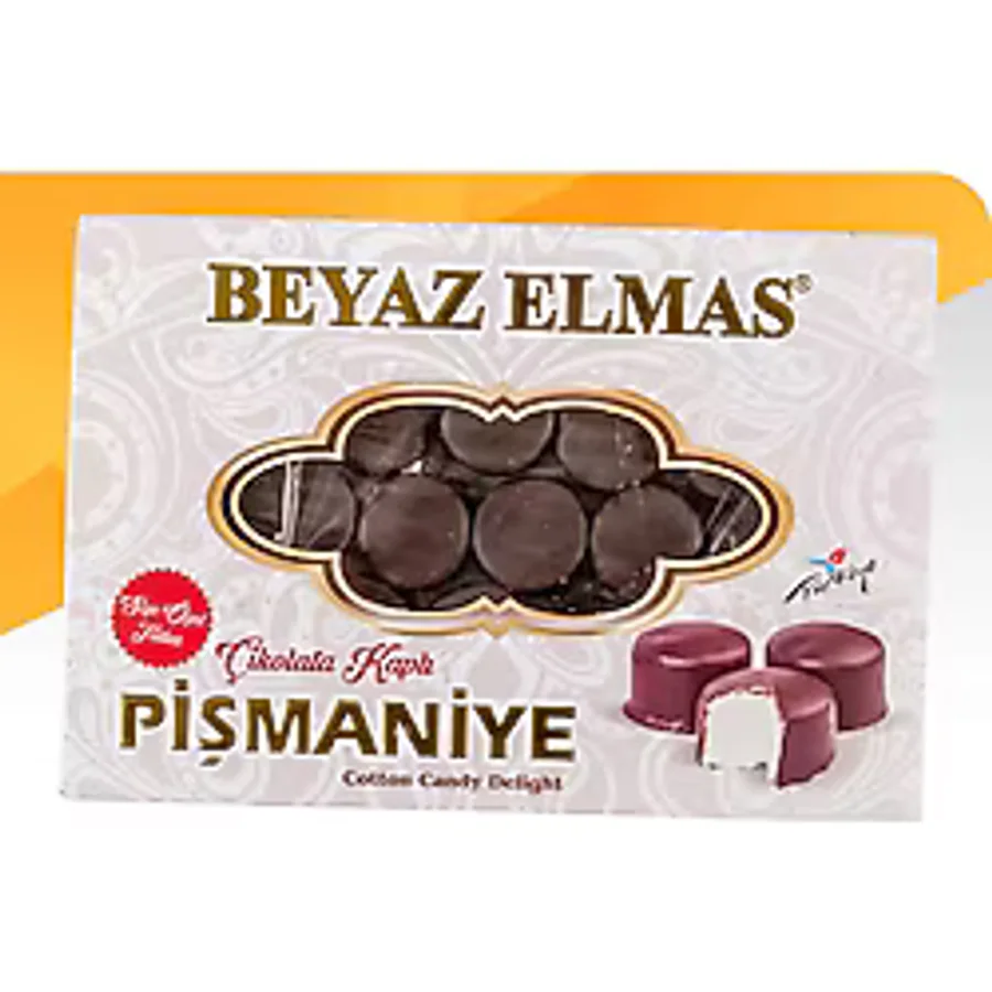 Beyaz Elmas Çikolata Kaplı Pişmaniye 300 Gr