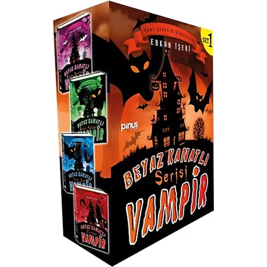 Beyaz Kanatlı Vampir Set 1 (4 Kitap) - Erkan İşeri