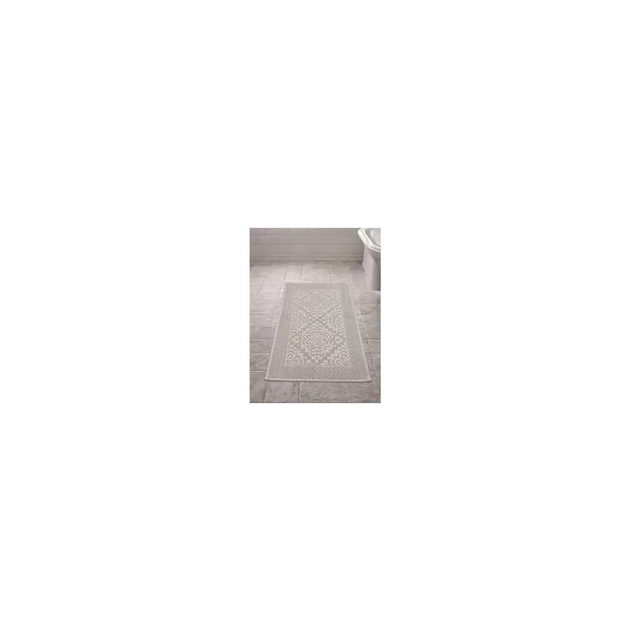 Beykoz Kilim Pamuk Dokuma Süper Su Emici, Banyo&Mutfak Halısı 60x100