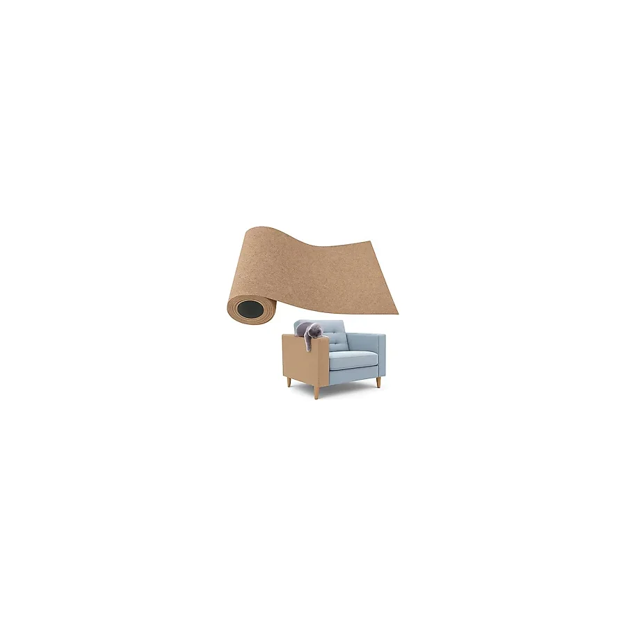 Beylini Kedi Tırmalama Halısı Yapışkanlı Her Yüzeye Uygulanabilir Kesilebilir Mobilya Koruyucu Mat Devetüyü (40X50)
