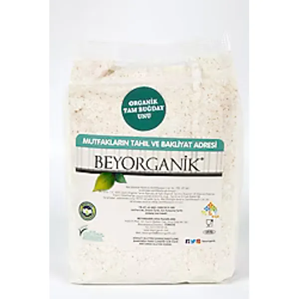 Beyorganik Organik 1 kg Tam Buğday Unu