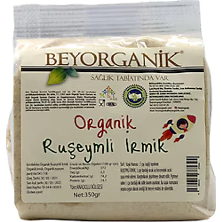Beyorganik Organik Ruşeymli İrmik 350 gr