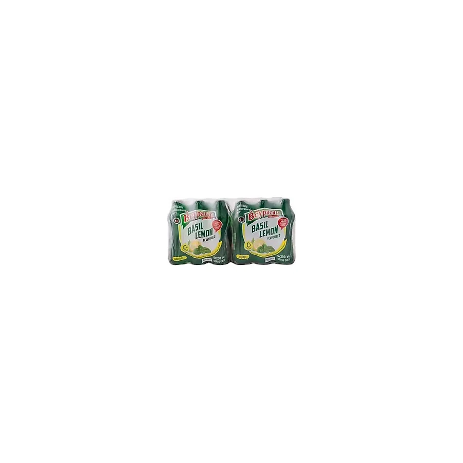 Beypazarı Fesleğen Limon Aromalı Maden Suyu 200 ml 24'lü