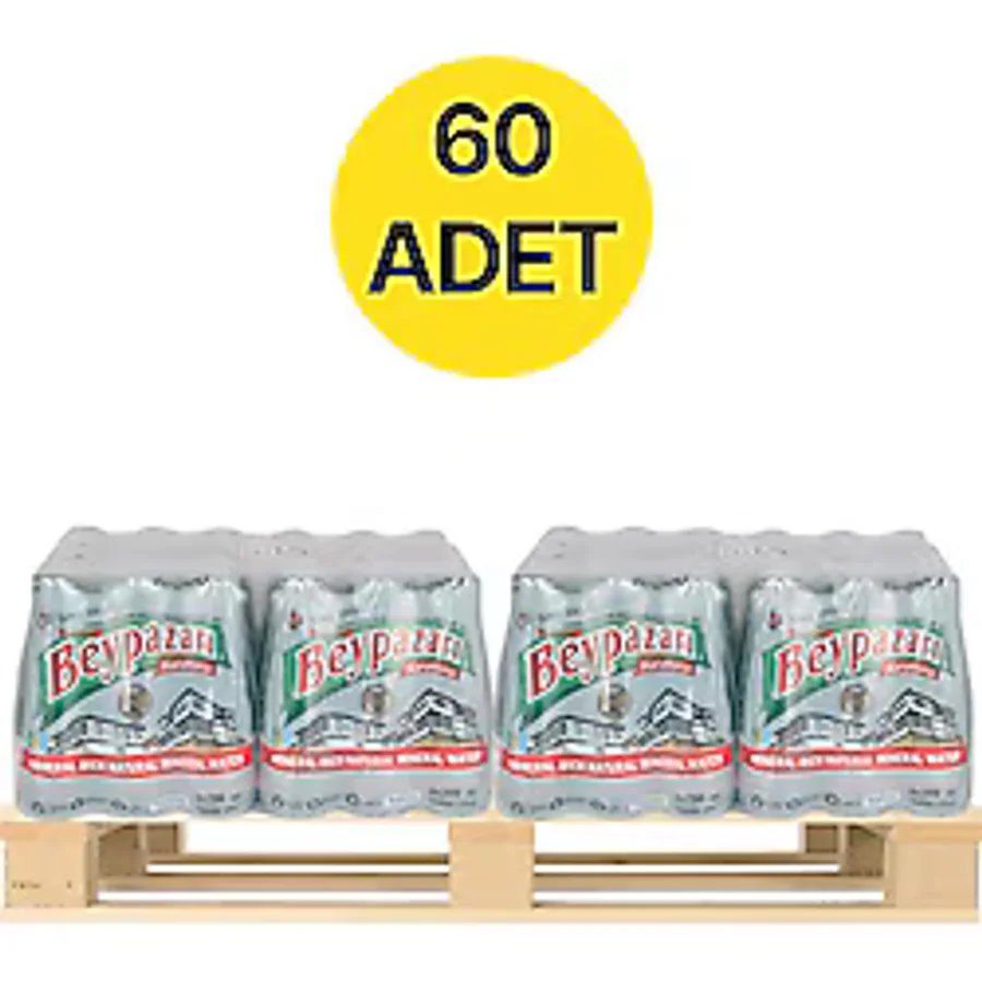 Beypazarı Maden Suyu Cam Şişe 200 ml x 60 Adet