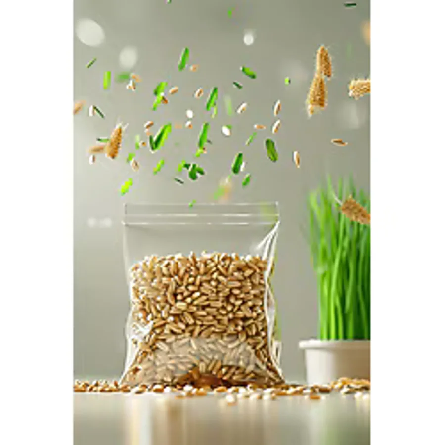 BFHOME Premium Kedi Çimi Tohumu - 250 gr %100 Doğal Buğday Tohumu