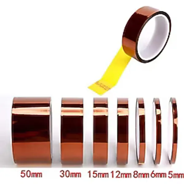 Bga Kapton Bant. Isıya Dayanıklı Termal Bant. Isı Yalıtım Bandı 20 MM X 30Mt