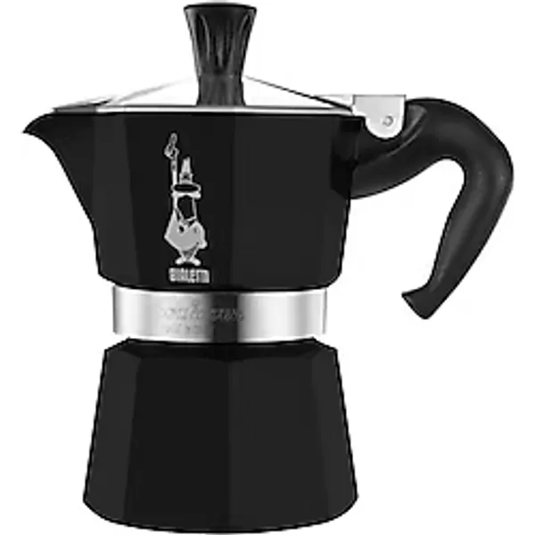 Bialetti Express 1 Cup Moka Pot Siyah