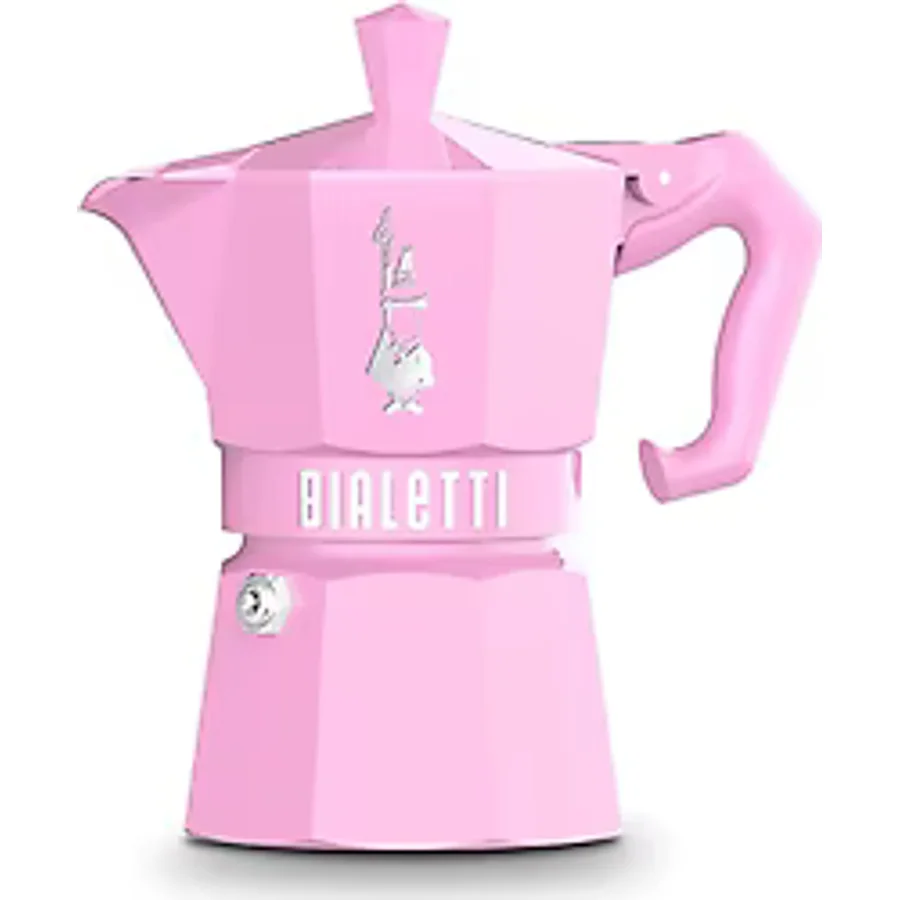Bialetti Moka Express Exclusive Pembe 6 Cup Moka Pot
