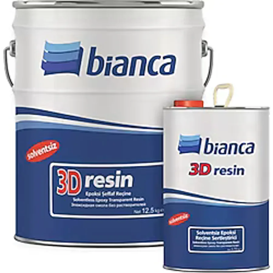 Bianca 3D Resin Epoksi Şeffaf Reçine 2,5 kg