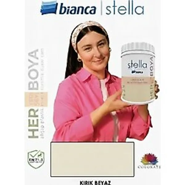 Bianca Stella Yeni Nesil Dönüşüm Boyası (Kırık Beyaz) - Mutfak Dolabı, Fayans Ve Mobilya Boyası Kırık Beyaz
