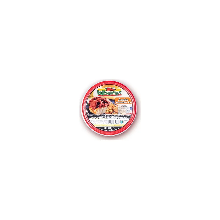 BİBERES ACUKA SOS CEVİZLİ 200GR KAHVALTILIK SOS ACIKA