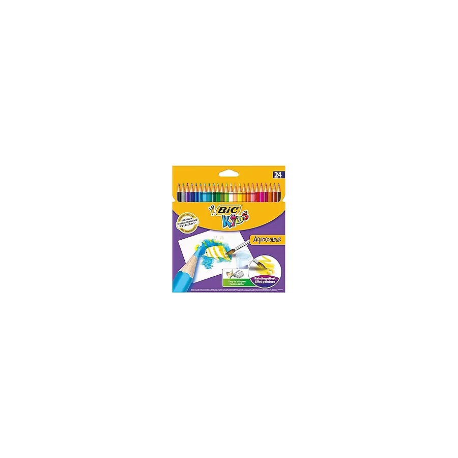 Bic Aquacouleur 24'lü Sulu Boya Kalemi Seti