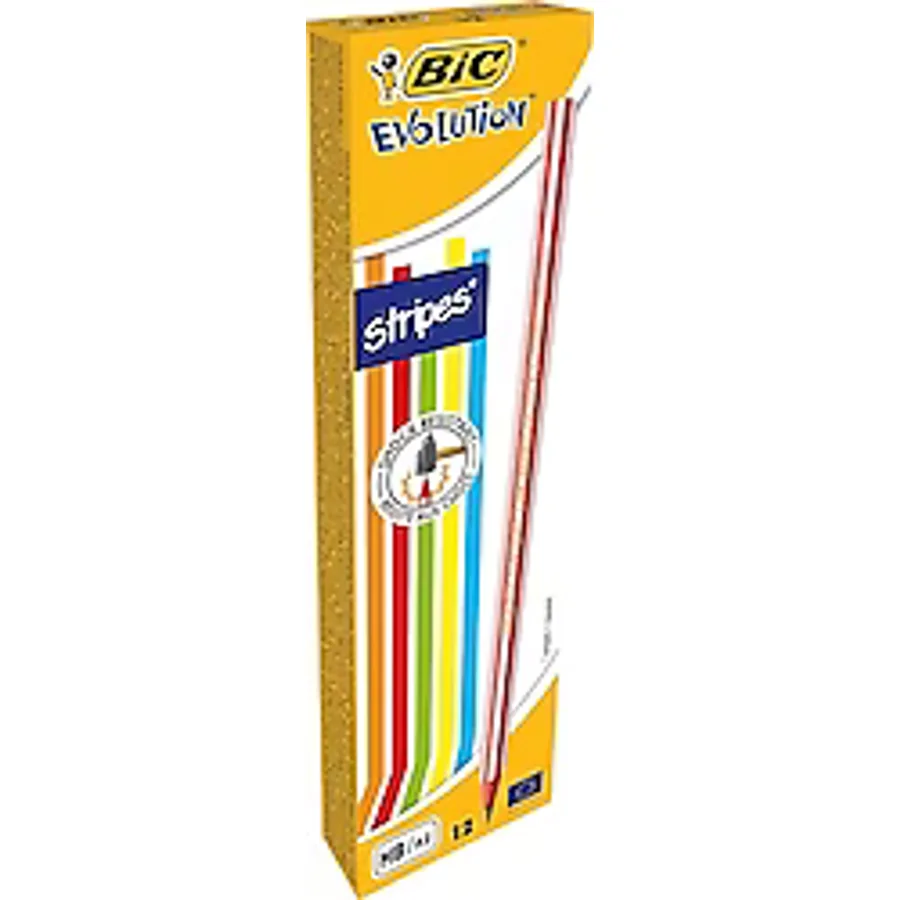 Bic Evolution Stripes 12'li Kurşun Kalem