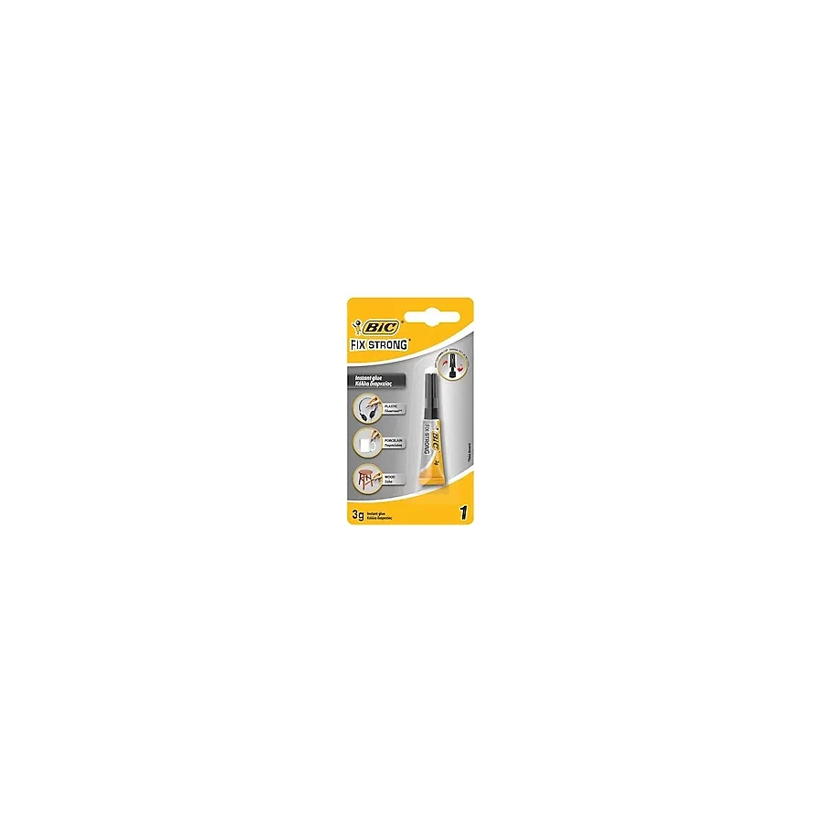 Bic Fix Strong Çok Güçlü Sıvı Japon Yapıştırıcı 3 gr