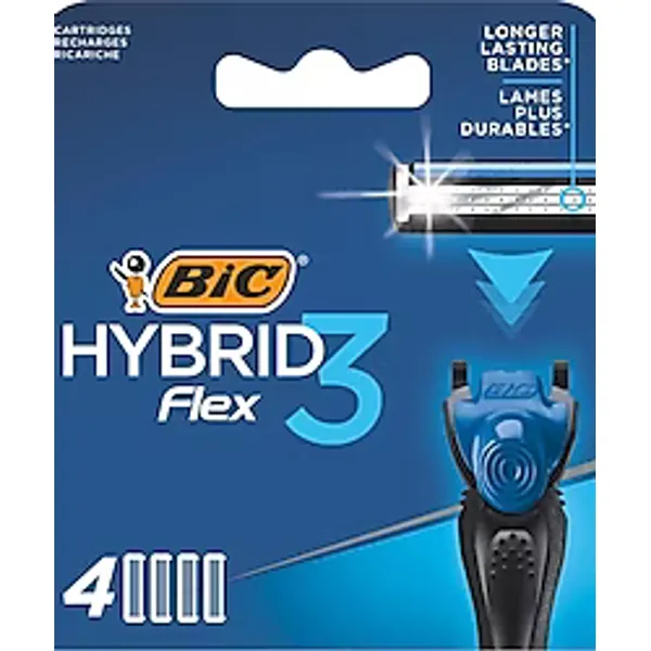 Bic Hybrid 3 Flex 4'lü Yedek Tıraş Bıçağı