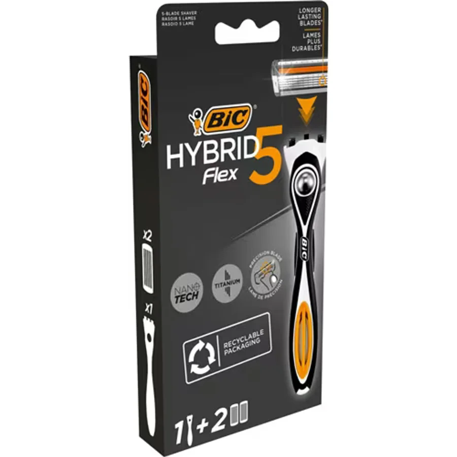 Bic Hybrid 5 Flex 2 Başlıklı Tıraş Bıçağı