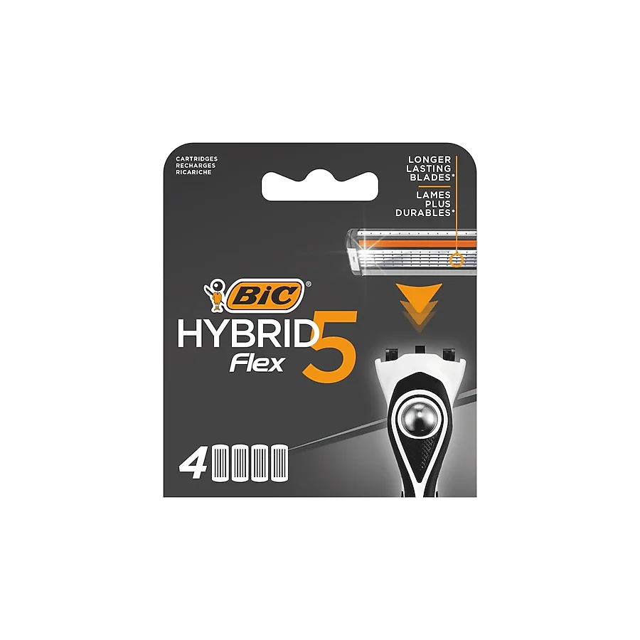 Bic Hybrid 5 Flex 4'lü Yedek Tıraş Bıçağı