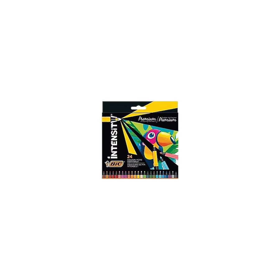 Bic Intensty Premium 24'lü Keçeli Kalem Seti