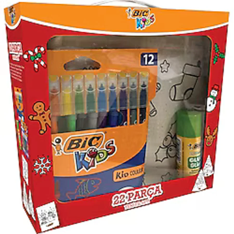 Bic Kids 22 Parça Boya Seti