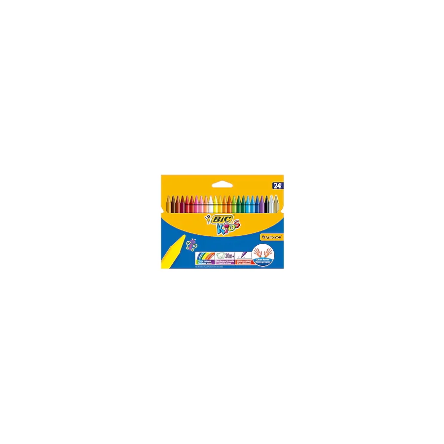 Bic Kids Plastidecor Silinebilir 24'lü Pastel Boya
