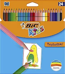 Bic Tropicolors 24'lü Kuru Boya Seti