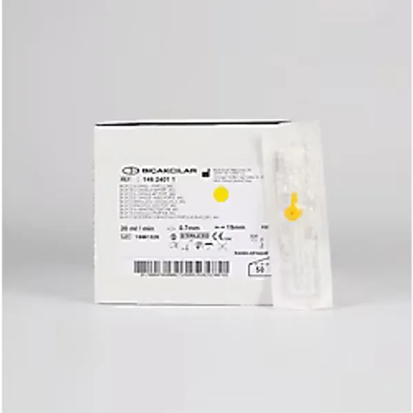 Bıçakcılar Sarı Intraket-Iv Kanül-Branül 24g 07mm 50 Adet