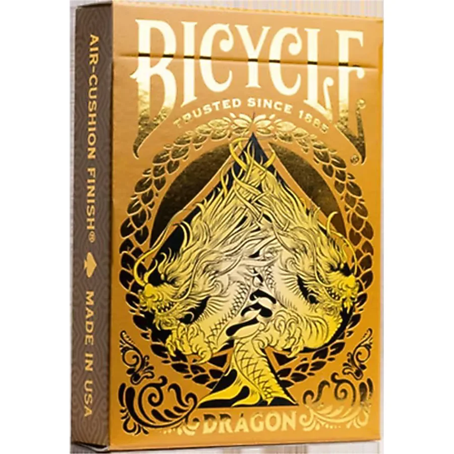 Bicycle Dragon Back Gold İskambil Kağıdı