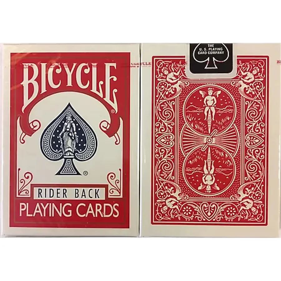 Bicycle Standart Index Kırmızı Rider Back Oyun Kağıdı Kartı iskambil Kartları