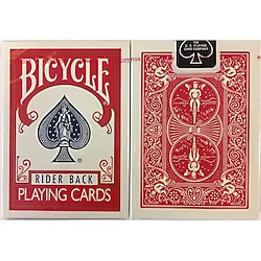 Bicycle Standart Index Kırmızı Rider Back Oyun Kağıdı Kartı iskambil Kartları