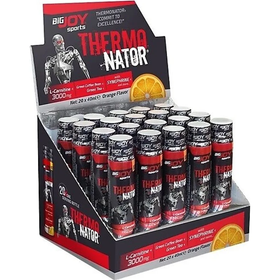 Big Joy Thermonator L-Carnitine 3000 Mg 20 Ampül - Ücretsiz Kargo-Portakal