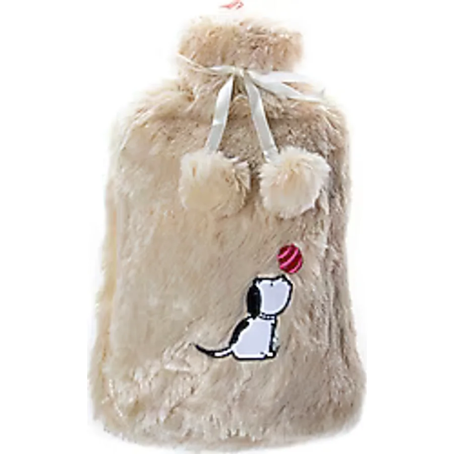 Biggdesign Dogs Bej Peluş Sıcak Su Torbası